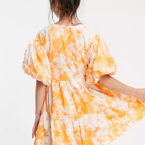 Acid wash wrap dress collusion brand - Picture 5 of 5